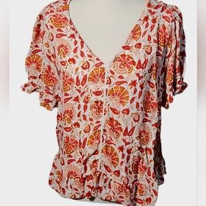 Lucky Brand V- neck top